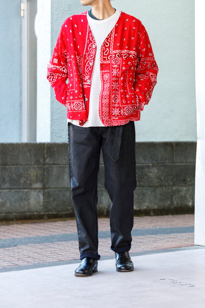 CHANGES CH5043 Remake Engineer Jacket(Used Bandana) - Type B