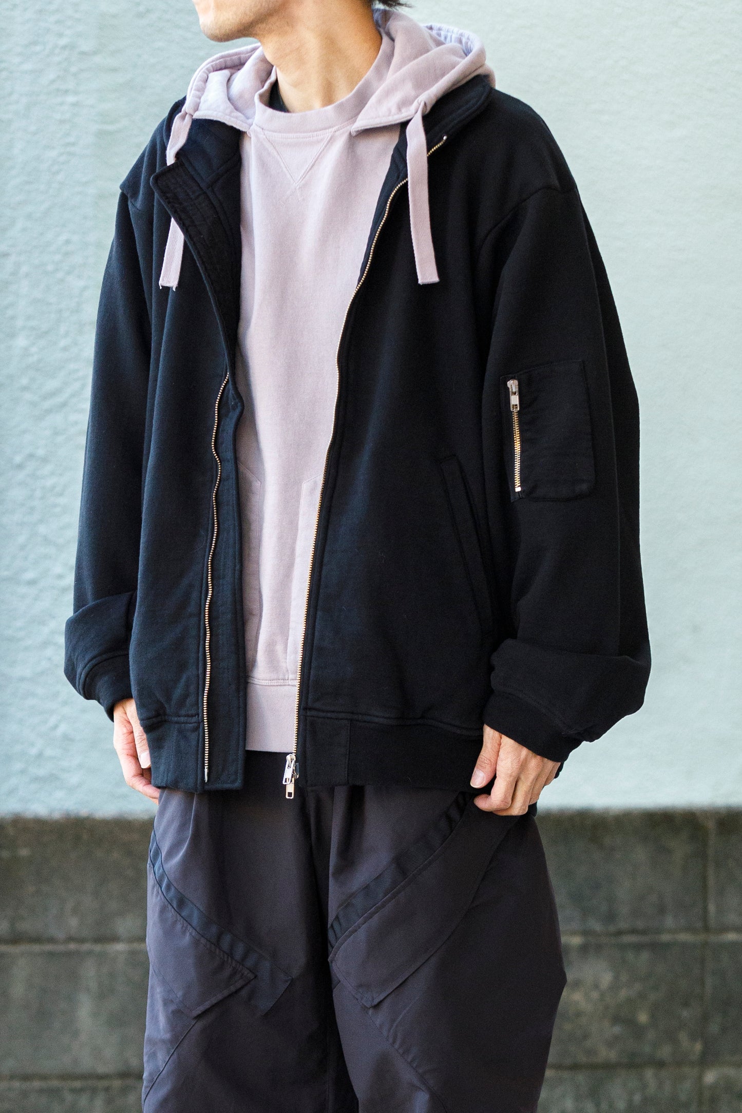 WONDER ROOM ESSE / WE003S01 The Hood - Stone Grey