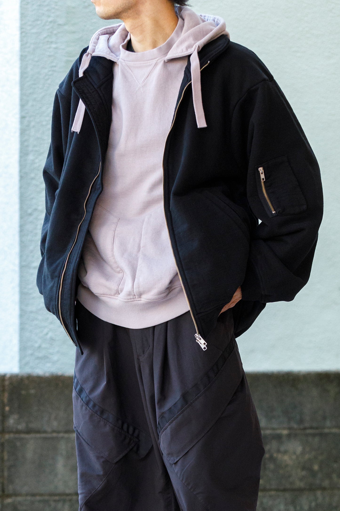 WONDER ROOM ESSE / WE003S01 The Hood - Stone Grey