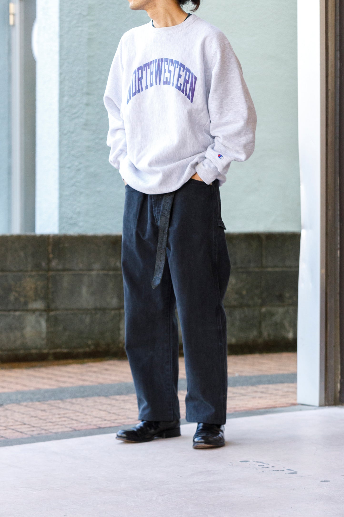 CHANGES / CH4107 Remake Painter Pants - Black