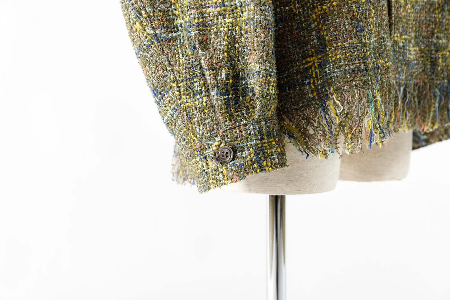 SARTO / 261-03002 MIX TWEED OVER SHIRT - ARMY(HOME SPUN)