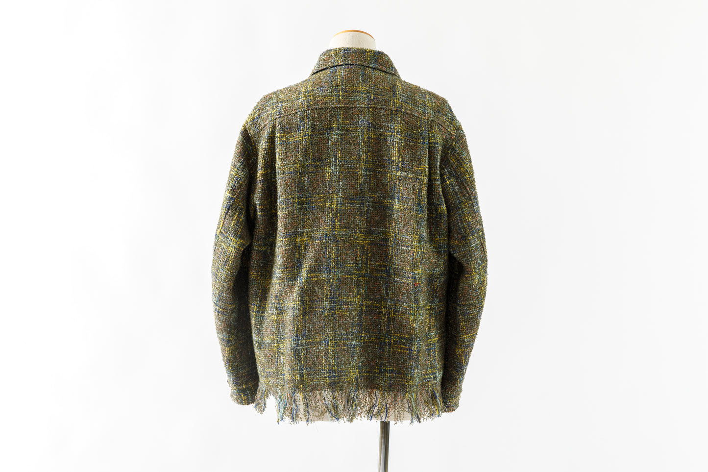 SARTO / 261-03002 MIX TWEED OVER SHIRT - ARMY(HOME SPUN)