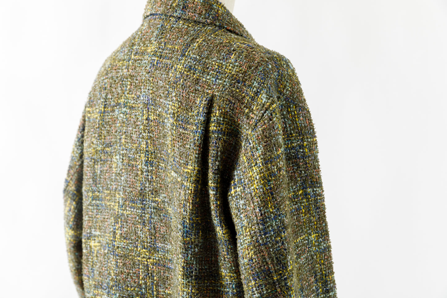 SARTO / 261-03002 MIX TWEED OVER SHIRT - ARMY(HOME SPUN)