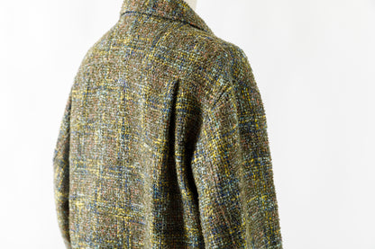 SARTO / 261-03002 MIX TWEED OVER SHIRT - ARMY(HOME SPUN)
