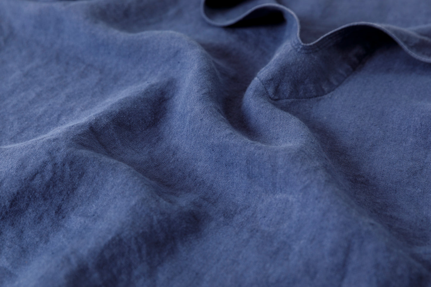 SARTO / 261-2001 STAND COLLAR SKIPPER SHIRT - INK BLUE
