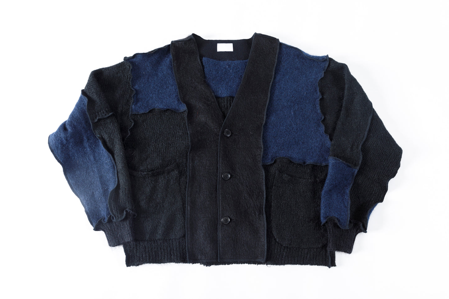 CHANGES / CH5061 Mohair Cardigan - Black (Type A)