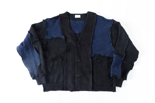 CHANGES / CH5061 Mohair Cardigan - Black (Type A)