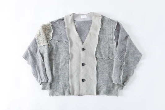 CHANGES / CH5061 Mohair Cardigan - Grey