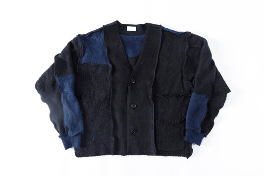 CHANGES / CH5061 Mohair Cardigan - Black (Type B)