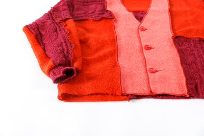 CHANGES / CH5061 Mohair Cardigan - Red