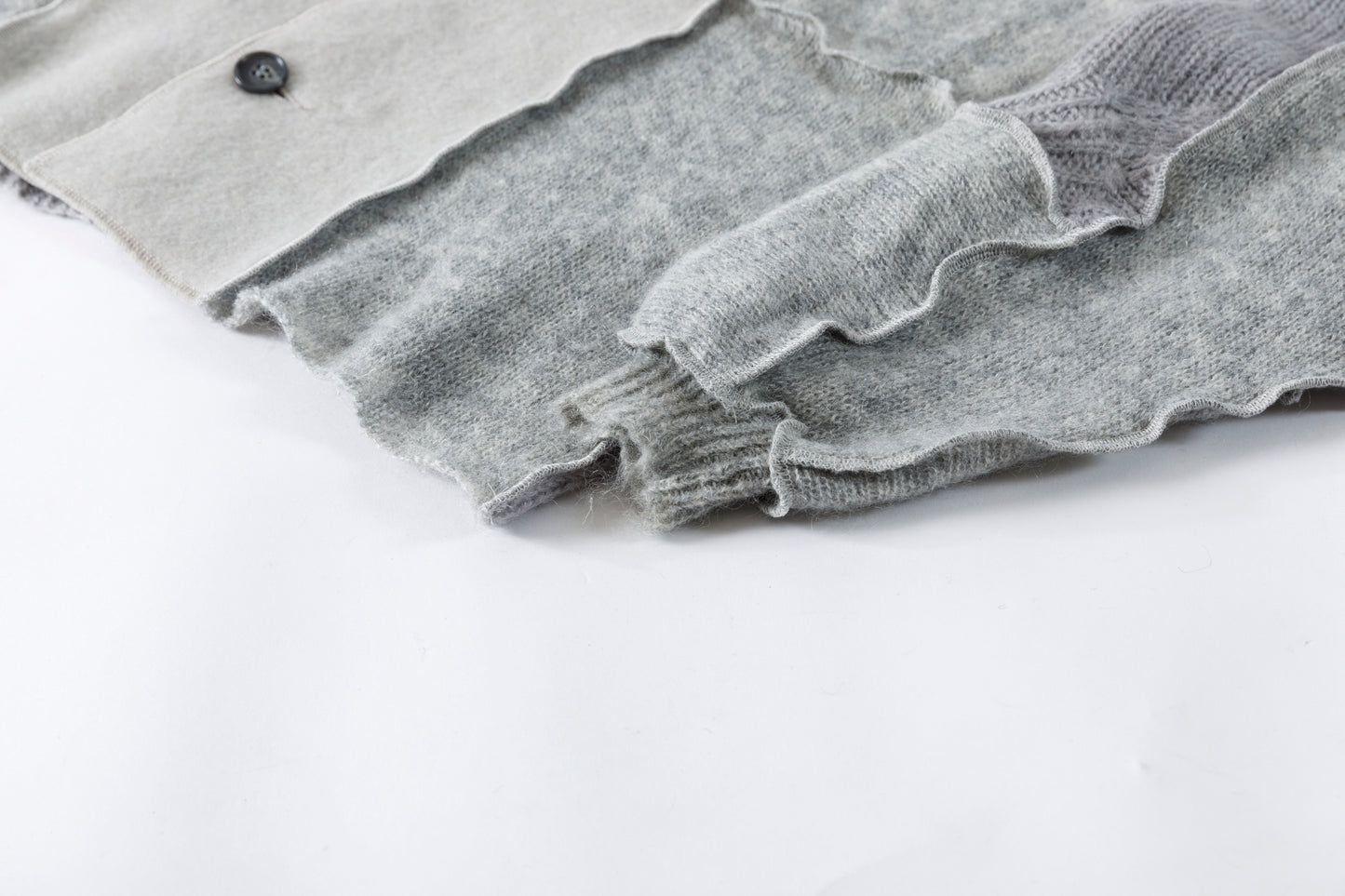 CHANGES / CH5061 Mohair Cardigan - Grey
