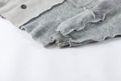 CHANGES / CH5061 Mohair Cardigan - Grey