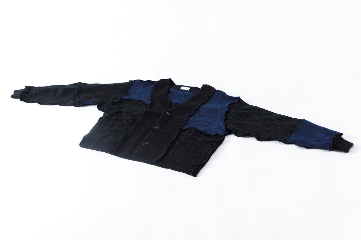 CHANGES / CH5061 Mohair Cardigan - Black (Type A)