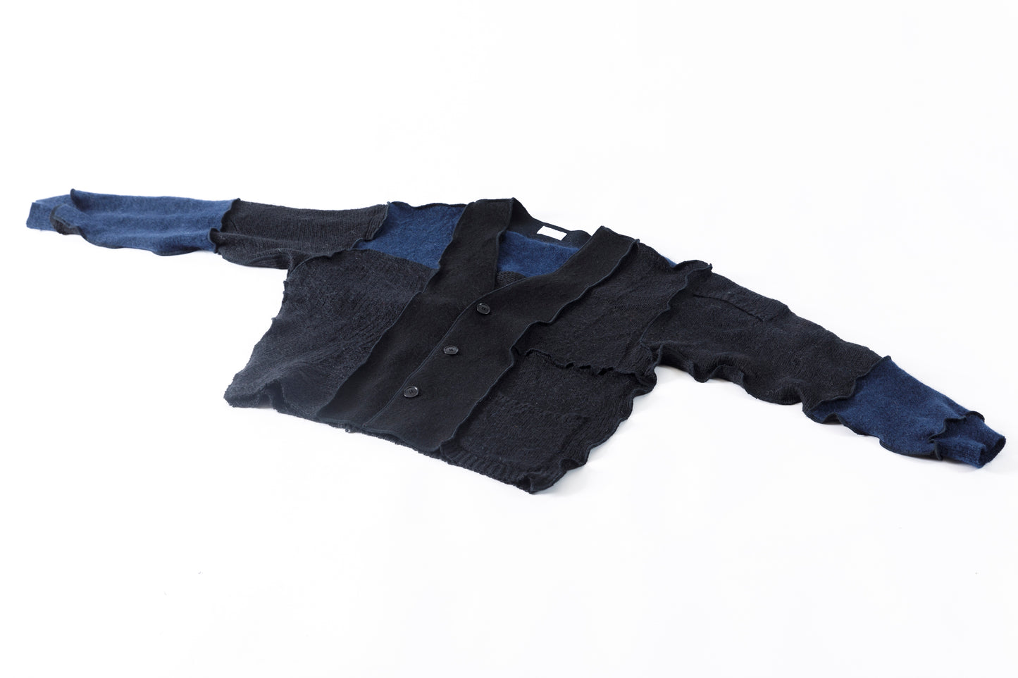 CHANGES / CH5061 Mohair Cardigan - Black (Type B)