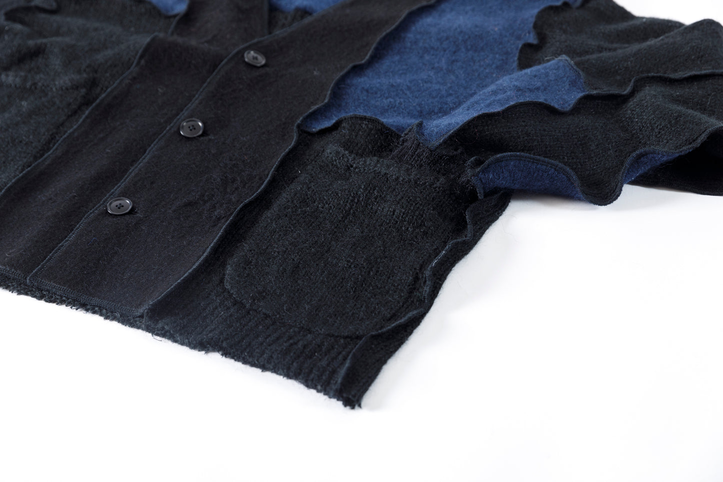 CHANGES / CH5061 Mohair Cardigan - Black (Type A)