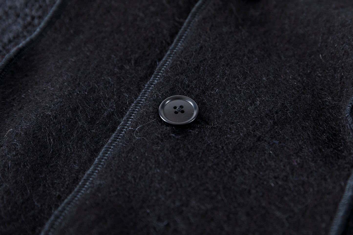 CHANGES / CH5061 Mohair Cardigan - Black (Type B)