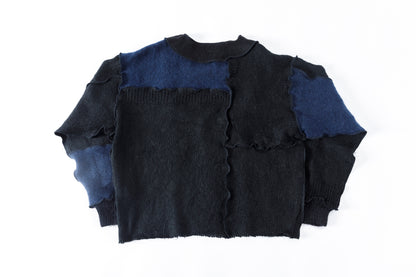 CHANGES / CH5061 Mohair Cardigan - Black (Type A)