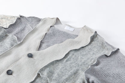 CHANGES / CH5061 Mohair Cardigan - Grey