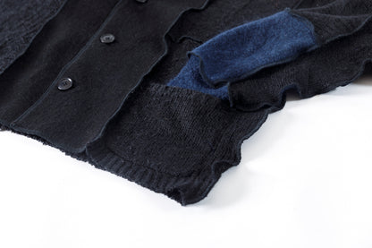 CHANGES / CH5061 Mohair Cardigan - Black (Type B)