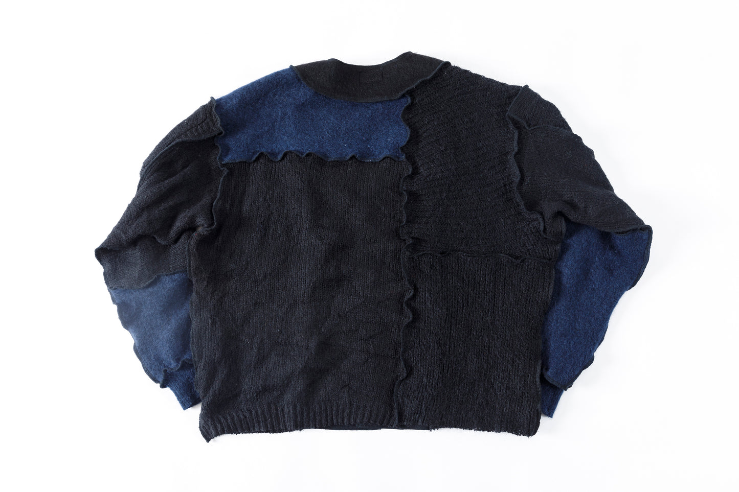 CHANGES / CH5061 Mohair Cardigan - Black (Type B)