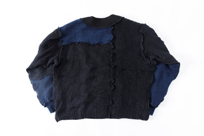 CHANGES / CH5061 Mohair Cardigan - Black (Type B)