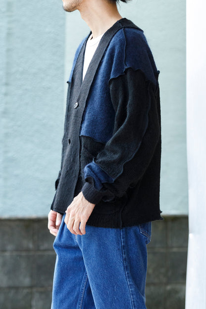 CHANGES / CH5061 Mohair Cardigan - Black (Type A)