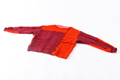 CHANGES / CH5061 Mohair Cardigan - Red