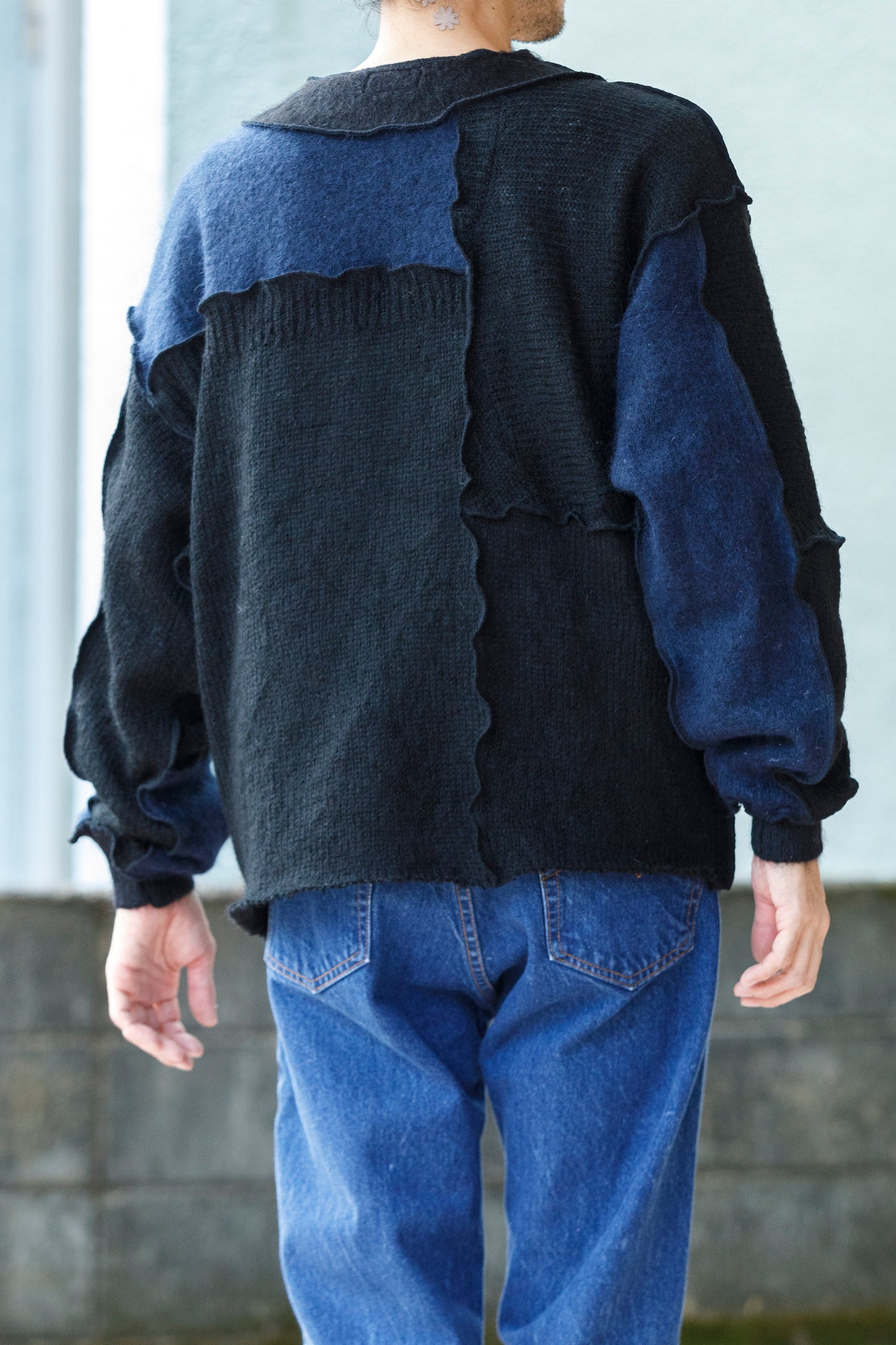 CHANGES / CH5061 Mohair Cardigan - Black (Type A)
