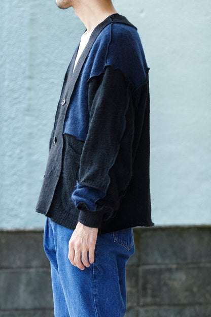 CHANGES / CH5061 Mohair Cardigan - Black (Type A)