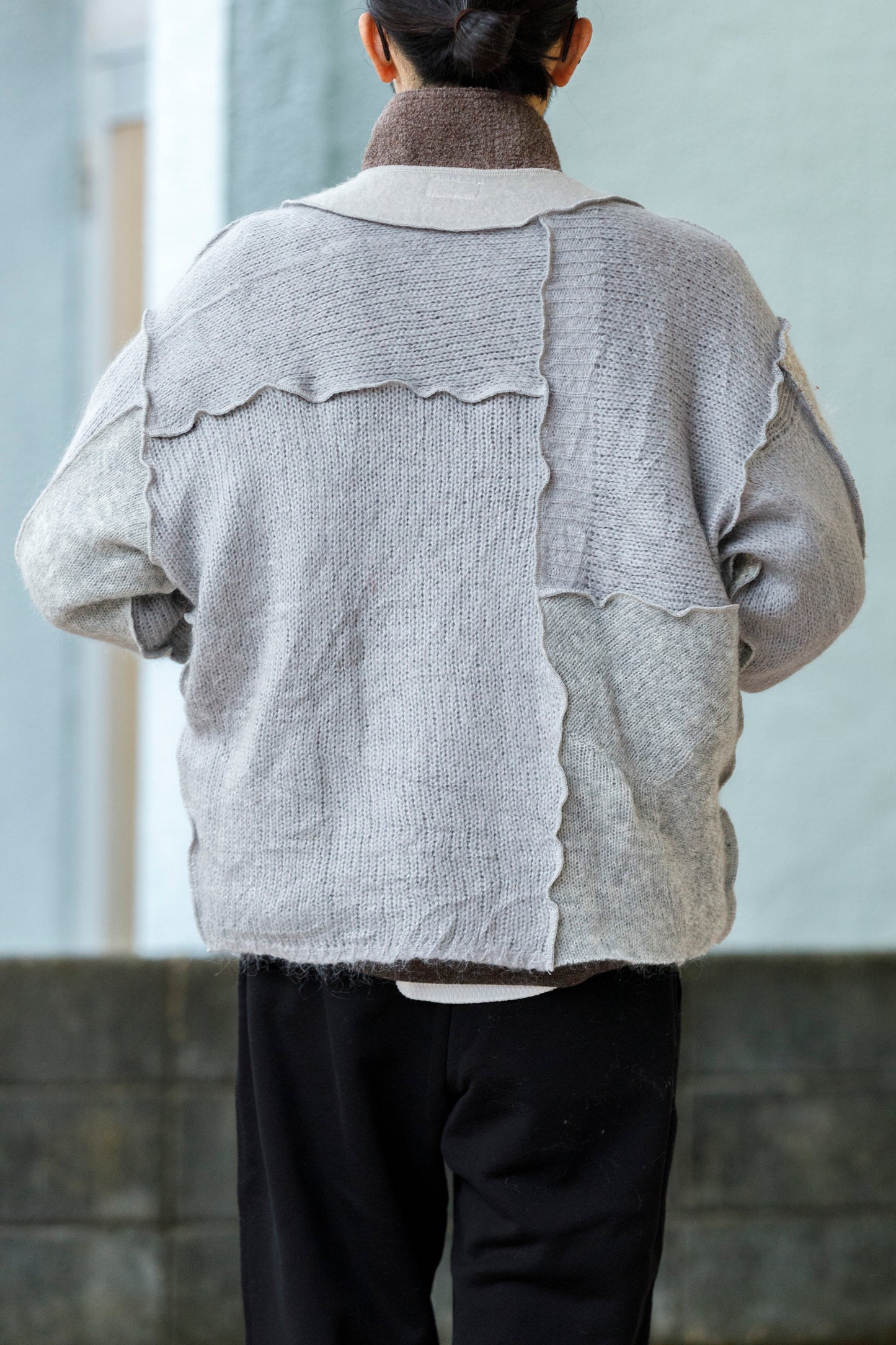 CHANGES / CH5061 Mohair Cardigan - Grey