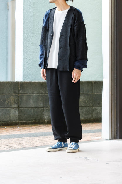 CHANGES / CH5061 Mohair Cardigan - Black (Type B)