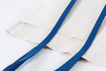 AMIACALVA A-054 WASHED CANVAS 6POCKETS TOTE (M) - NAVY