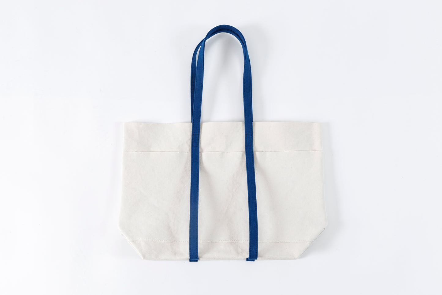 AMIACALVA A-054 WASHED CANVAS 6POCKETS TOTE (M) - NAVY