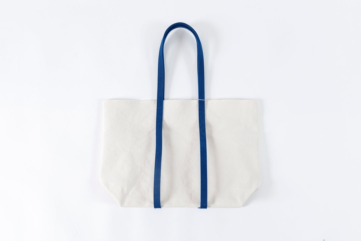 AMIACALVA A-054 WASHED CANVAS 6POCKETS TOTE (M) - NAVY