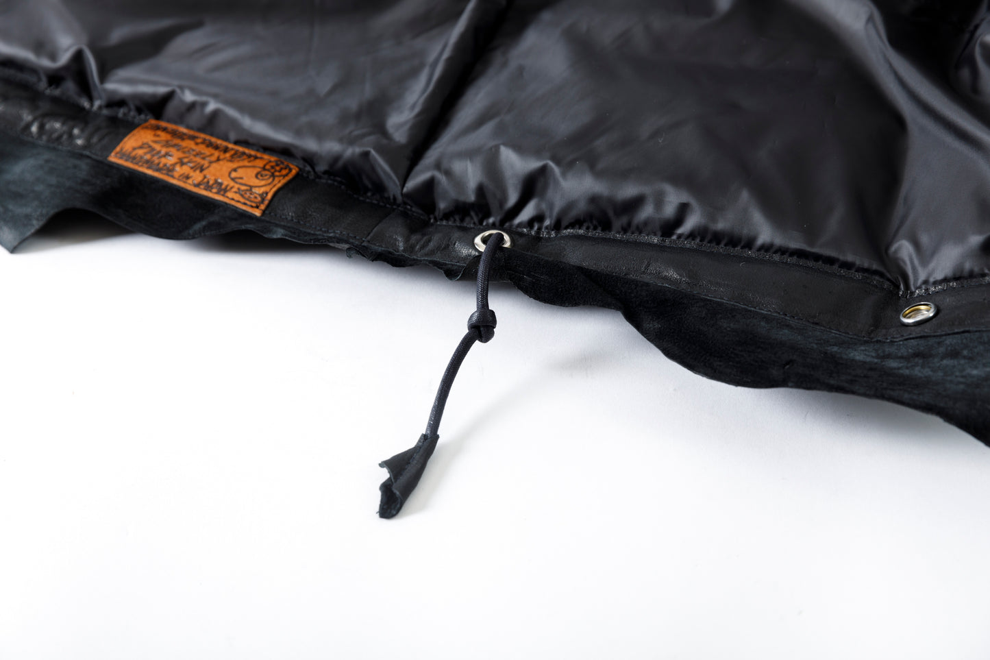 GOODKARMA DEVELOPMENT / LEATHER DOWN VEST"GRIZZLY" - BACK / Size 3