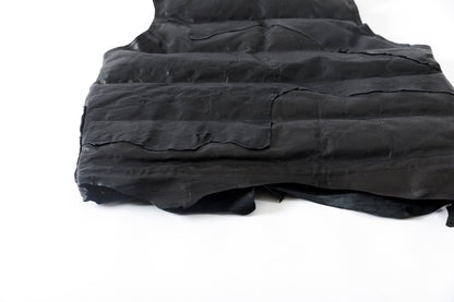 GOODKARMA DEVELOPMENT / LEATHER DOWN VEST"GRIZZLY" - BACK / Size 3