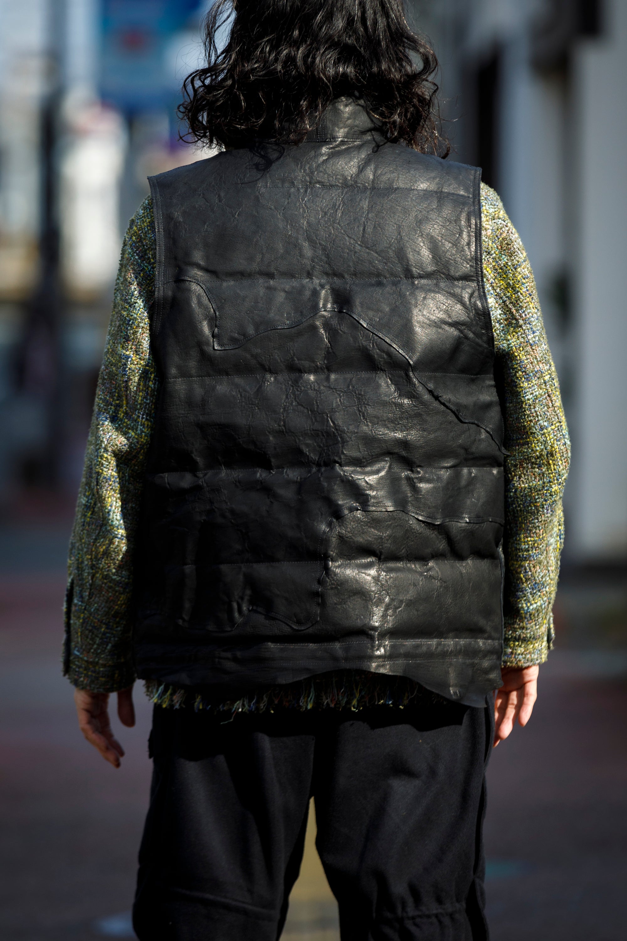 GOODKARMA DEVELOPMENT / LEATHER DOWN VEST
