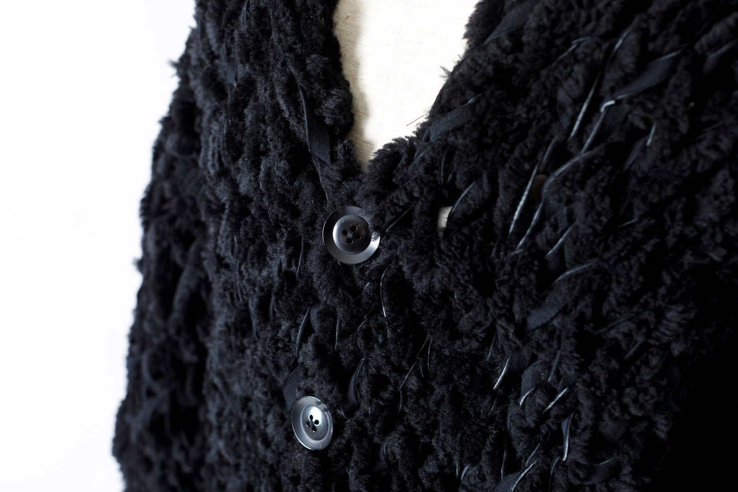 GOODKARMA DEVELOPMENT /  MOUTON CARDIGAN “CHARLIE” - BACK