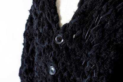 GOODKARMA DEVELOPMENT /  MOUTON CARDIGAN “CHARLIE” - BACK