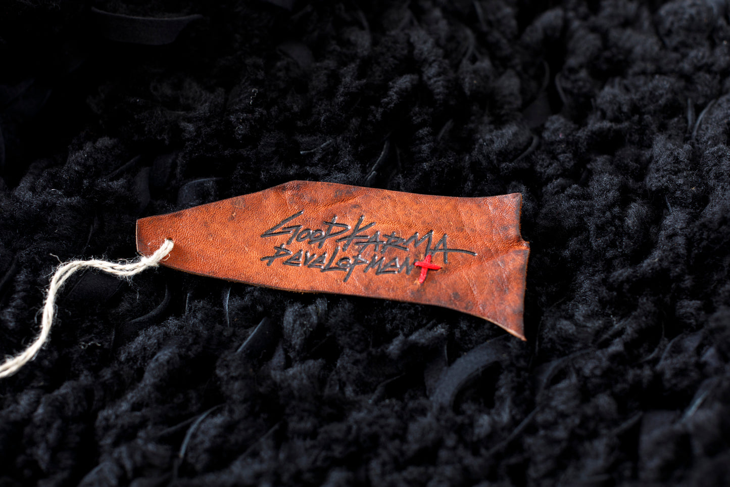 GOODKARMA DEVELOPMENT /  MOUTON CARDIGAN “CHARLIE” - BACK