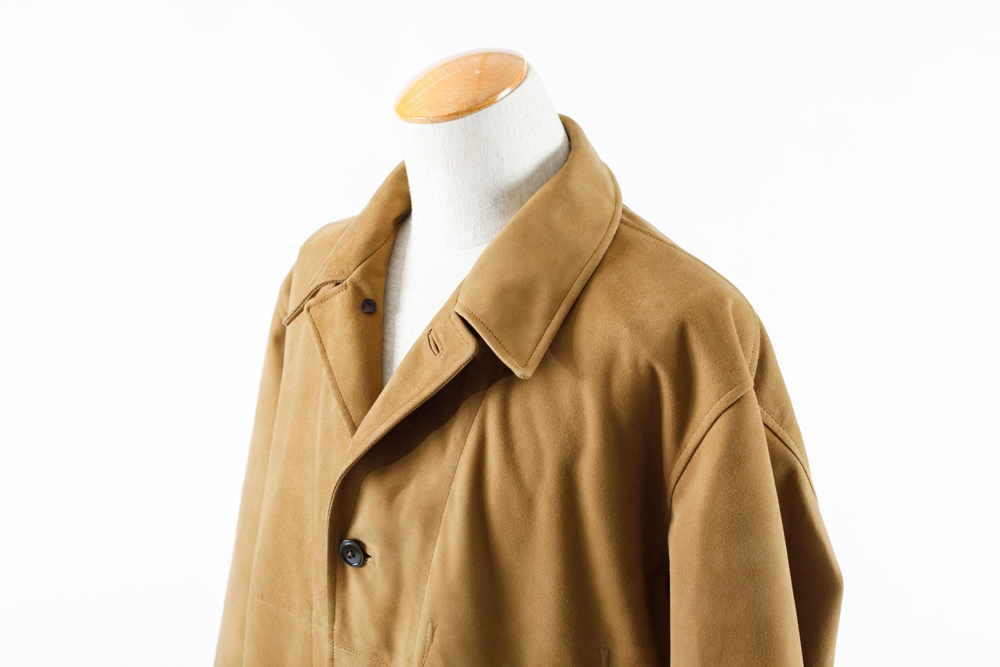 SARTO 261-01001 Half Coat(Metis Goat Suede Leather) - Brown Gold