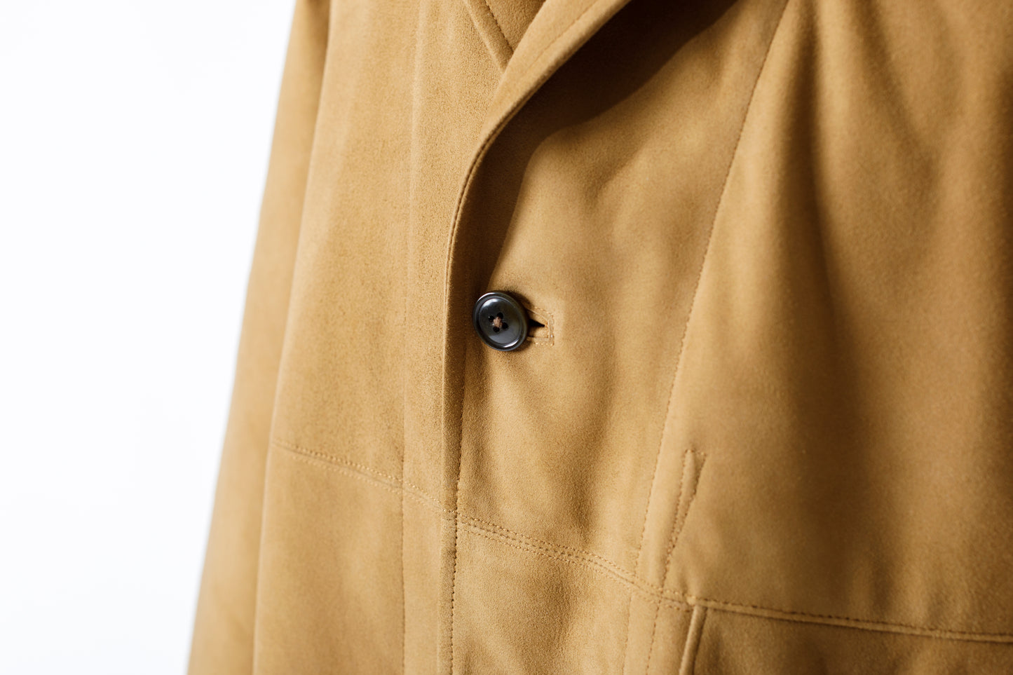 SARTO 261-01001 Half Coat(Metis Goat Suede Leather) - Brown Gold