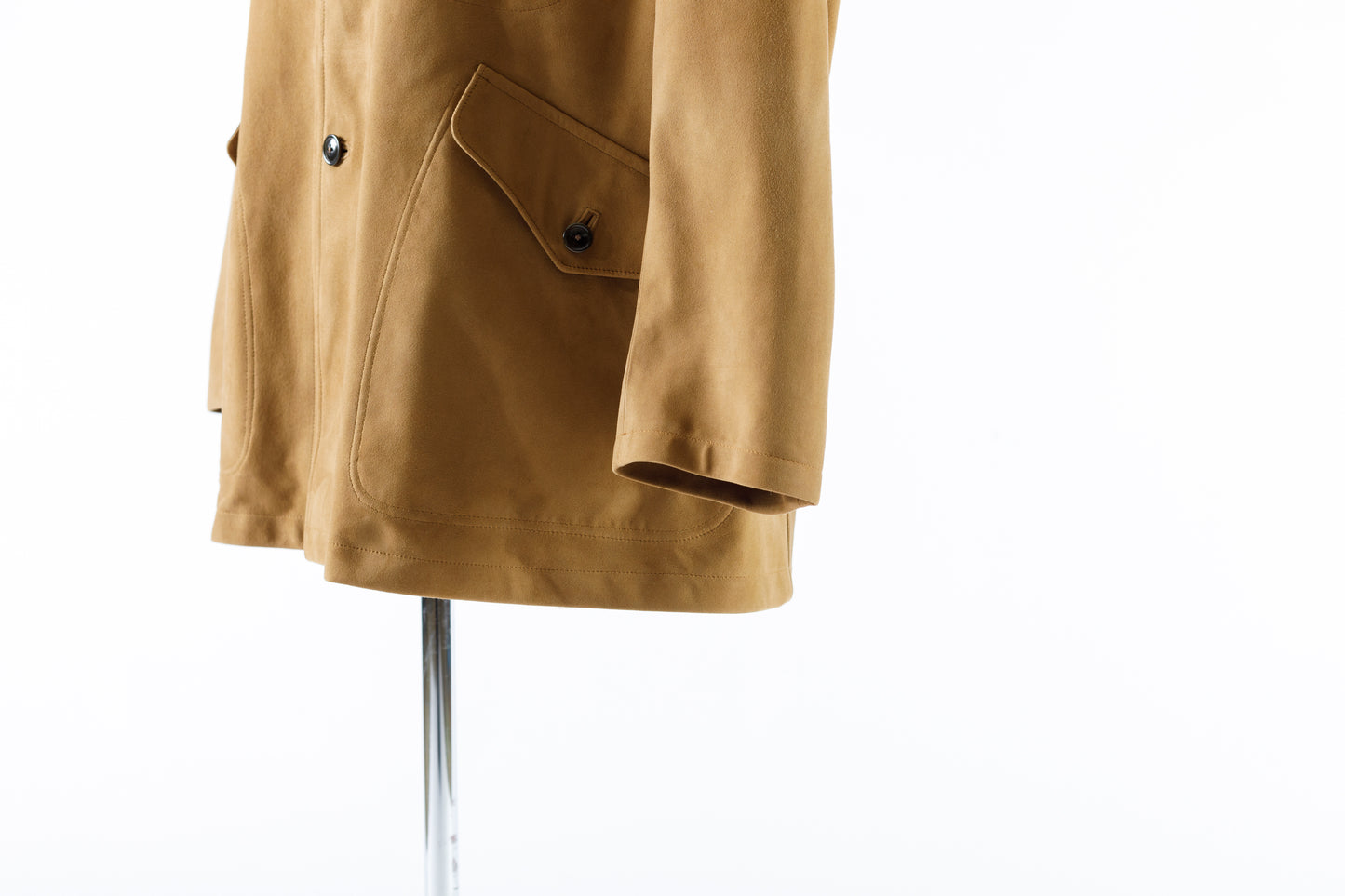 SARTO 261-01001 Half Coat(Metis Goat Suede Leather) - Brown Gold