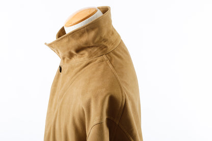 SARTO 261-01001 Half Coat(Metis Goat Suede Leather) - Brown Gold