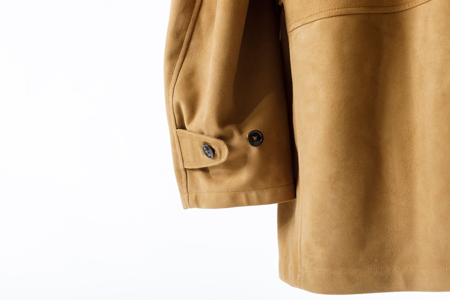 SARTO 261-01001 Half Coat(Metis Goat Suede Leather) - Brown Gold