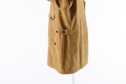 SARTO 261-01001 Half Coat(Metis Goat Suede Leather) - Brown Gold