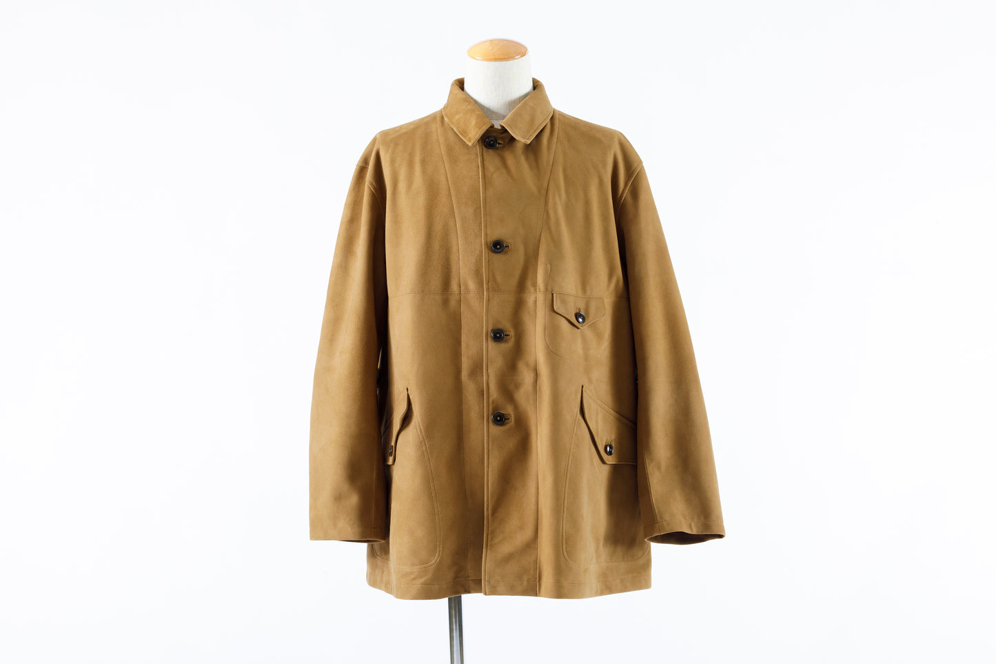 SARTO 261-01001 Half Coat(Metis Goat Suede Leather) - Brown Gold