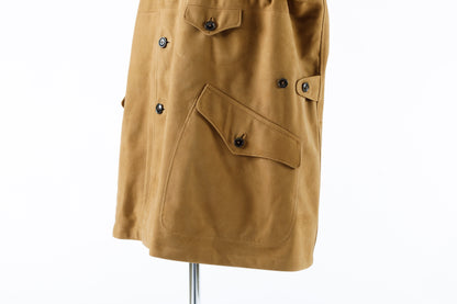 SARTO 261-01001 Half Coat(Metis Goat Suede Leather) - Brown Gold