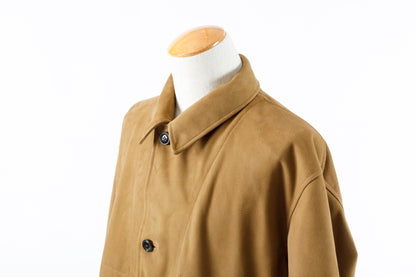 SARTO 261-01001 Half Coat(Metis Goat Suede Leather) - Brown Gold