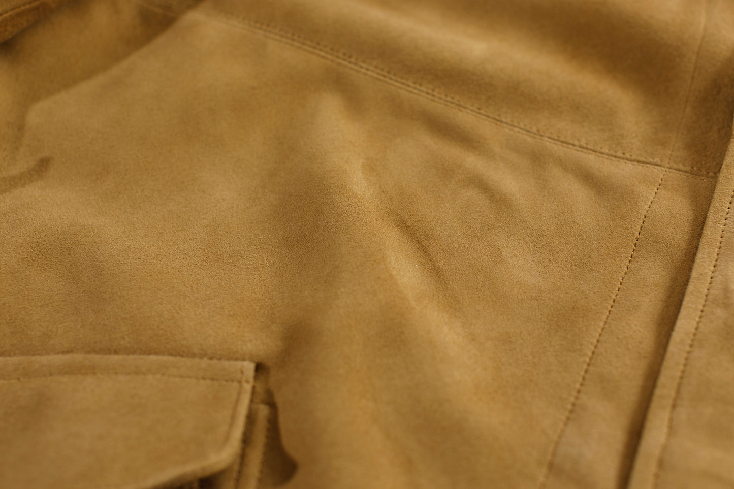 SARTO 261-01001 Half Coat(Metis Goat Suede Leather) - Brown Gold